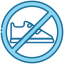 NO SHOE icon