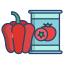 Red Pepper And Tomato Paste icon