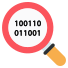 search binary icon