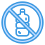 No Plastic Bottles icon