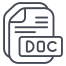 Doc File icon