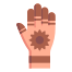 Henna Painted Hand icon