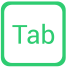 Tab Key icon