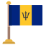 Barbados Flag icon