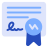 Certificate icon