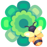 Bee and Flower icon