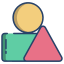 Shapes icon