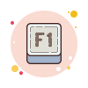 F1 Key icon