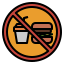 No Eating icon