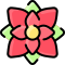 Poinsettia icon