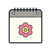 Springtime icon