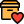 Favorite shipping address with the heart logotype icon