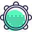 Tambourine icon