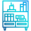 Bookcase icon