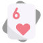 37 Six of Heart icon