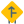 Side road to front joining the intersection icon