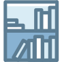 Bookshelf icon