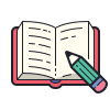 Book And Pencil icon