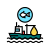 fishing ship icon