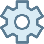 Cog icon