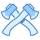 Crossed Axes icon