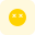 Dead emoticon with eyes crossed resembling dead emoji icon