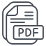 Pdf File icon