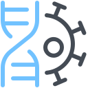 Virus DNA icon