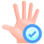 Hand icon