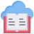 Book data cloud icon