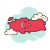 Map of Turkey icon