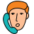 Man On Phone icon