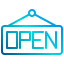 Open icon