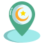 Mosque Location icon