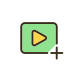 Add Video File icon