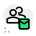 Mail send to multiple users from company server icon