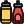 Mix sauces for mustard and other in a bottle icon