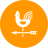 Cock icon