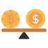 currency equilibrium icon