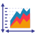 Streamline Chart icon