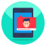 Mobile Video Chat icon