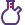 Suction flask with outer tube connected side-arm icon