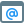 Web mail service with at sign on a browser icon