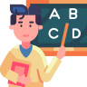 male teacher icon