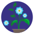 Blue Flower icon