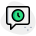 Online phone chat message archive past log icon