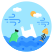 Water Pollution icon