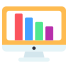 online data analytics icon