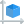 Three-dimensional cubic shape plotting of xy to see dimensions icon