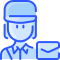 Postwoman icon